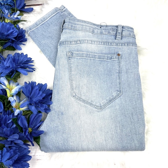 👖|•KENSIE•| Effortless Mid-Rise Skinny Ankle Jeans Size 12/31👖 - Picture 1 of 8